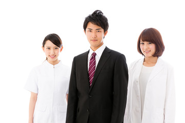 portrait of businessperson medical image