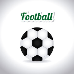 Obraz premium Sports design over white background vector illustration