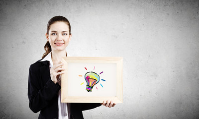 Fototapeta premium Idea concept