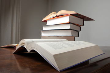 Stack of History Books