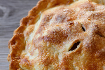 Apple Pie Close-up