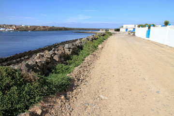 Majanicho village in  Fuerteventura Canary islands Spain