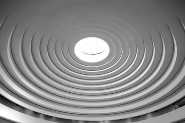Roof of concentric circles