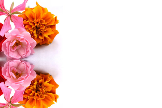 Grusskarte gru&szlig;karte mit blumen schablone