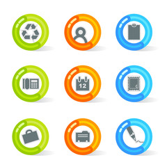 Gel Office Icons