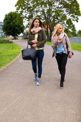 Mädchen in der Stadt