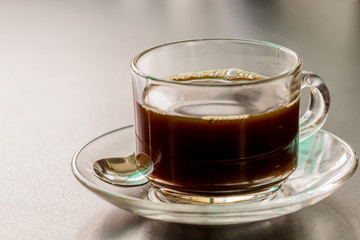 black coffee