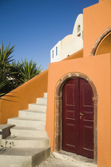 Typical Architecture on Santorini island