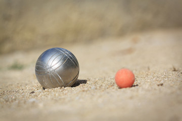 1 boule de p&eacute;tanque
