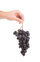 Black grapes