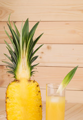 pineapple fruit and juice