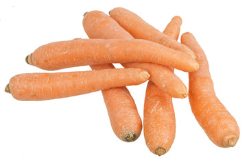 carrots isolated