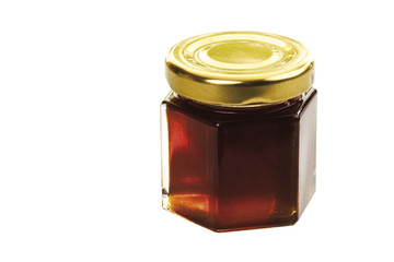 Lindenblüten Honig im Glas