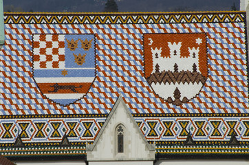 saint marko's church roof