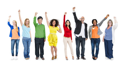 Obraz premium Diversity Ethnicity Multi-Ethnic Variation Togetherness Unity Te