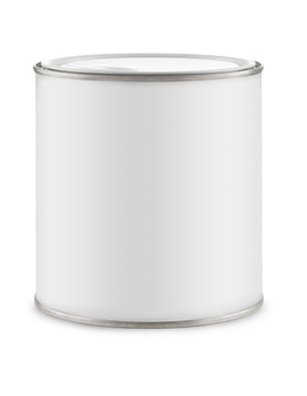 White can of paint