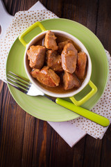 Stew with meat