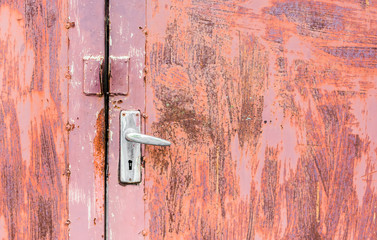 old rusty door