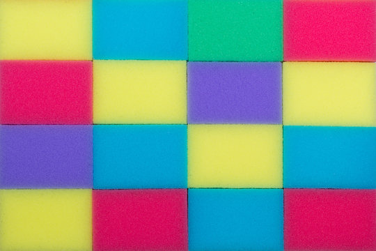 sponges as background