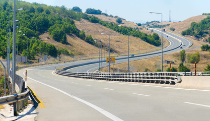 highway road s curve