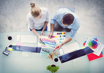 Brainstorming Planning Partnership Strategy Business Concept