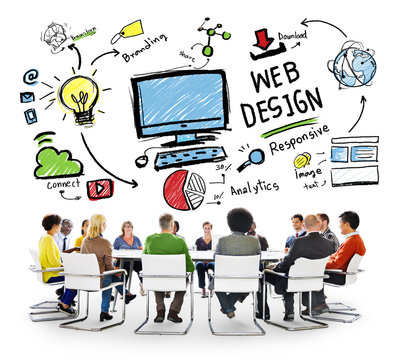 Content Creativity Digital Graphic Webdesign Webpage Concept