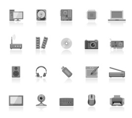 Computer parts icons