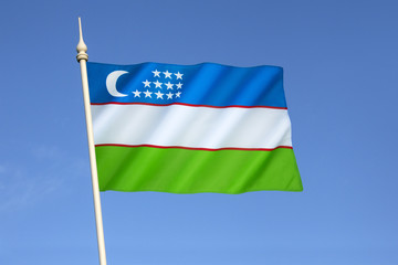 Flag of Uzbekistan