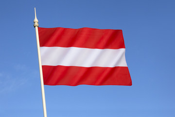 Fototapeta na wymiar Flag of Austria