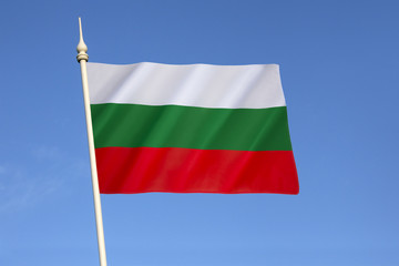 Fototapeta na wymiar Flag of Bulgaria