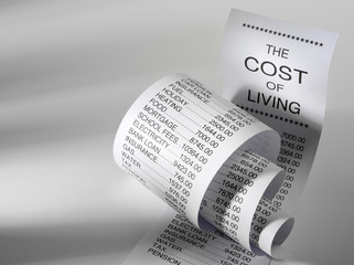 The Cost of Living on a Paper Printout