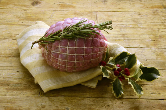 Rolled veal Arrotolato di vitello Expo Milan 2015 Meat