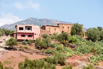 Poster De bergen rond Beni Mellal, Marokko © John Hofboer