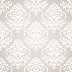Seamless damask pattern.
