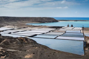 Poster Salt works of Janubio, Lanzarote, Canary Islands © Noradoa