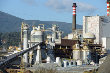 industrial factory exterior