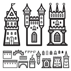 Castle Vintage Vector