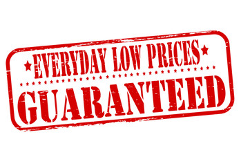 Everyday low prices