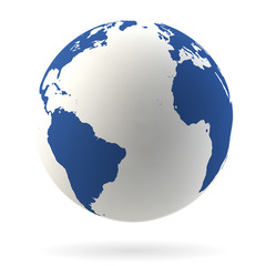 Earth globe