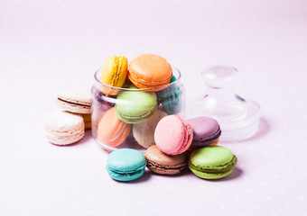 Colorful macaroons
