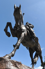 Obraz premium General JohnLogan Monument in Chicago