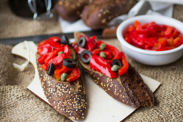 Italian bruschetta