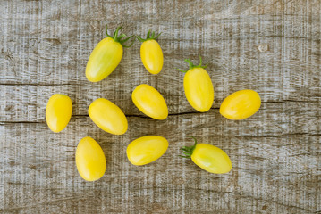 Yellow cherry tomato