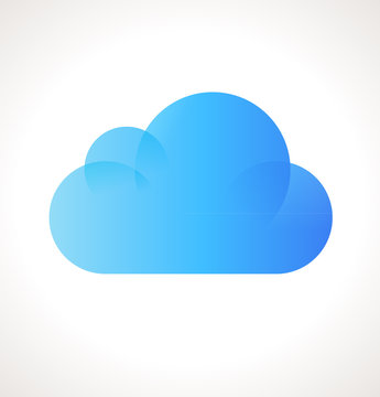 Vector Cloud Computing Icon