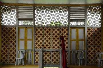 Interior of Masjid Ihsaniah Iskandariah at Kuala Kangsar