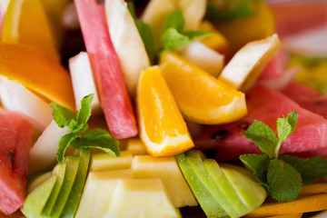 Fresh fruit party plate