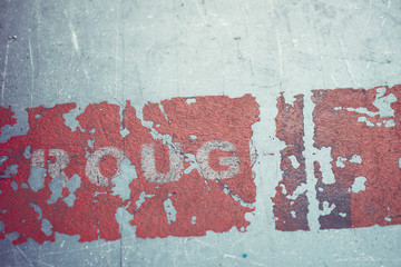 Inscription ligne rouge