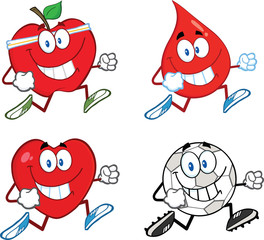 ascot Cartoon Character Jogging - 1. Collection Set