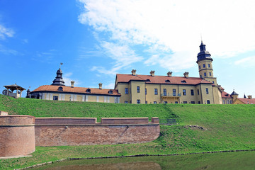 Ancient Nesvizhsky Castle in Nesvizh