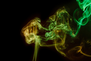 Abstract smoke moves